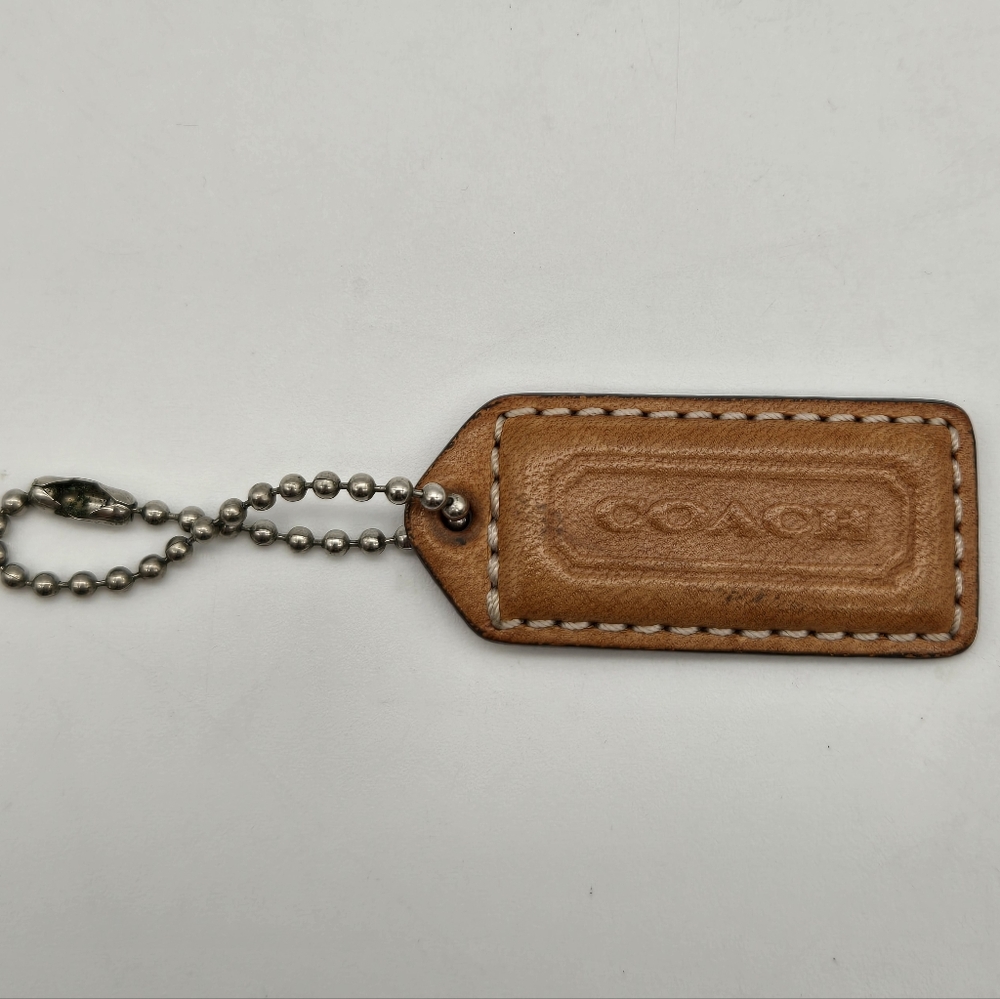 Coach Tan 2" Hangtag